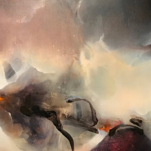 signe (acrylique sur toile 100 x 73 cm)